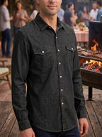 Camisa de Mezclilla Parrall